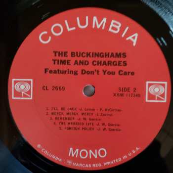 LP The Buckinghams: Time & Charges 570865