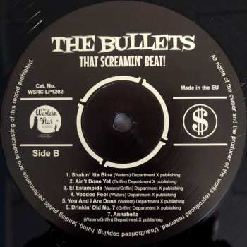 LP The Bullets: That Screamin' Beat! 587525