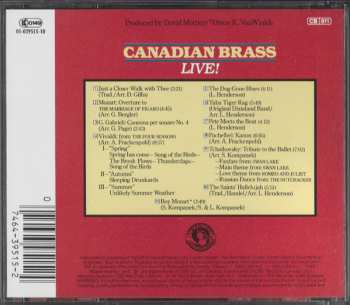 CD The Canadian Brass: Live! 631096