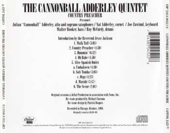 CD The Cannonball Adderley Quintet: Country Preacher 631915