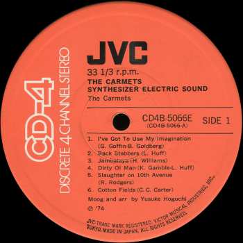 LP The Carmets: Synthesizer Electric Sound 541656