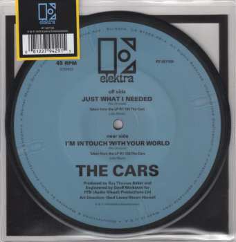 SP The Cars: Just What I Needed b/w I'm In Touch With Your World LTD | PIC 597544