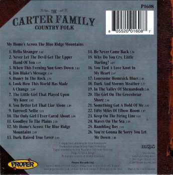 4CD/Box Set The Carter Family: Country Folk 322106