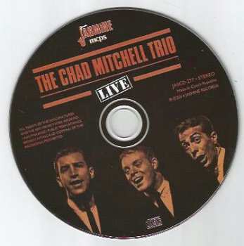 CD The Chad Mitchell Trio: Live 553493