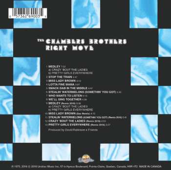 CD The Chambers Brothers: Right Move 579082