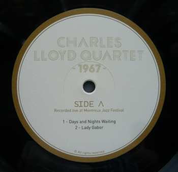 3LP The Charles Lloyd Quartet: 1967 - Recorded Live At Montreux Jazz Festival LTD | NUM 634414