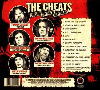 CD The Cheats: Cussin' Crying 'N' Carrying On 8418