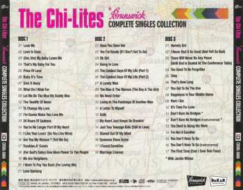 3CD The Chi-Lites: Brunswick Complete Singles Collection LTD 634180