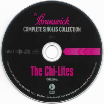 3CD The Chi-Lites: Brunswick Complete Singles Collection LTD 634180