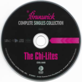 3CD The Chi-Lites: Brunswick Complete Singles Collection LTD 634180