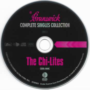 3CD The Chi-Lites: Brunswick Complete Singles Collection LTD 634180