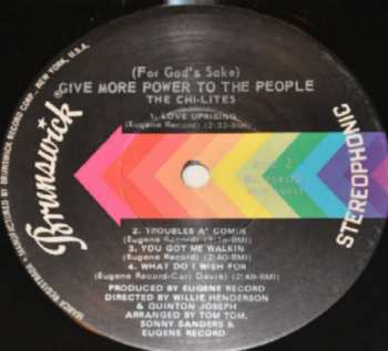 LP The Chi-Lites: (For God's Sake) Give More Power To The People 564783