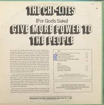 LP The Chi-Lites: (For God's Sake) Give More Power To The People 564783