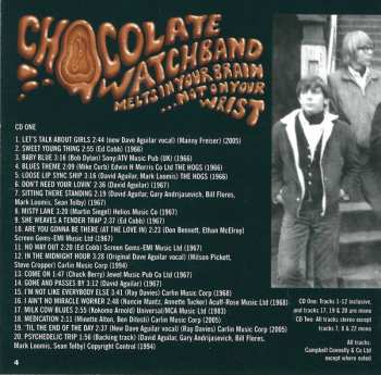 2CD The Chocolate Watchband: Melts In Your Brain...Not On Your Wrist! 296922