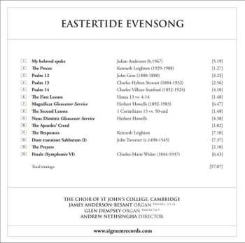 CD St. John's College Choir: Eastertide Evensong 644403