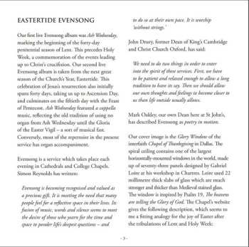 CD St. John's College Choir: Eastertide Evensong 644403