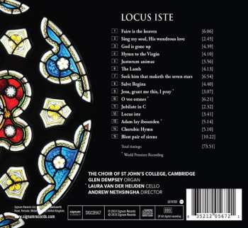 CD St. John's College Choir: Locus Iste 418110