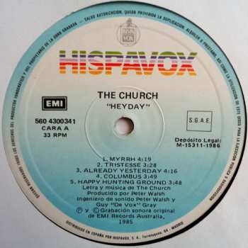 LP The Church: Heyday 646935