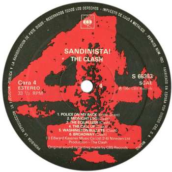 3LP The Clash: Sandinista! 663523