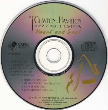 CD The Clayton-Hamilton Jazz Orchestra: Heart And Soul 637490