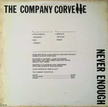 LP The Company Corvette: Never Enough 616545