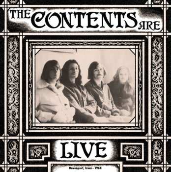 Album The Contents Are:: Live Davenport, Iowa 1968