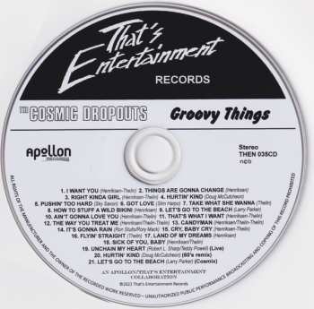 CD Cosmic Dropouts: Groovy Things 561704