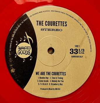 LP The Courettes: We Are The Courettes CLR | LTD 573504