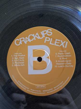 Album The Crackups: Crackups Plexi