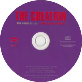 CD The Creation: Our Music Is Red - With Purple Flashes 652026