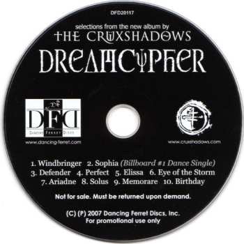 CD The Crüxshadows: Dreamcypher 600300