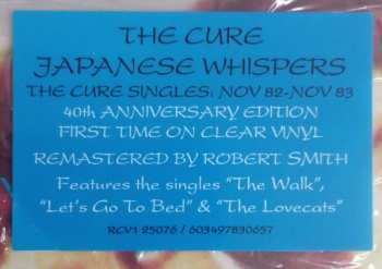 LP The Cure: Japanese Whispers - The Singles: Nov 82 - Nov 83 CLR 569431