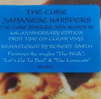 LP The Cure: Japanese Whispers : The Cure : Singles Nov 82 - Nov 83 CLR | LTD 624736