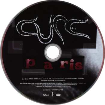 CD The Cure: Paris 623755