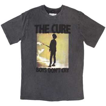 Merch The Cure: Stone Wash Tričko Boys Don't Cry Box