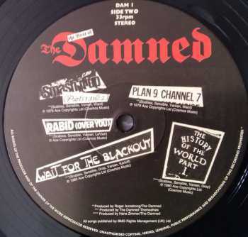 LP The Damned: Another Great Record From The Damned: The Best Of The Damned 551221