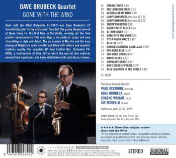 CD The Dave Brubeck Quartet: Gone With The Wind / Time Further Out 606296