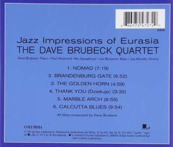 CD The Dave Brubeck Quartet: Jazz Impressions Of Eurasia 489388