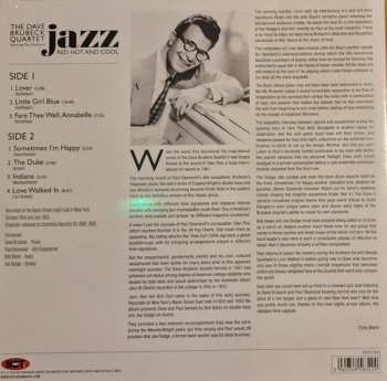 LP The Dave Brubeck Quartet: Jazz: Red Hot and Cool CLR 566890