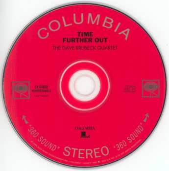 CD The Dave Brubeck Quartet: Time Further Out:  Miro Reflections 627484