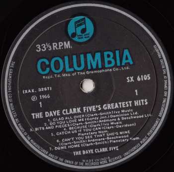 LP The Dave Clark Five: The Dave Clark Five's Greatest Hits 639210