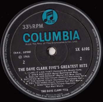 LP The Dave Clark Five: The Dave Clark Five's Greatest Hits 639210