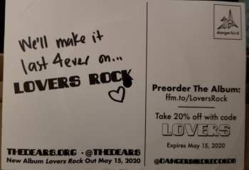 LP The Dears: Lovers Rock CLR 363210