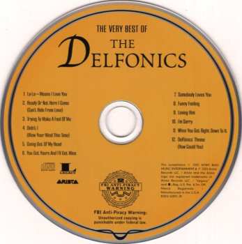 CD The Delfonics: The Very Best Of The Delfonics 621485