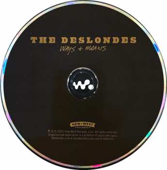 CD The Deslondes: Ways & Means 358958