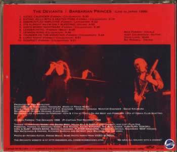 CD The Deviants: Barbarian Princes (Live In Japan 1999) 640731