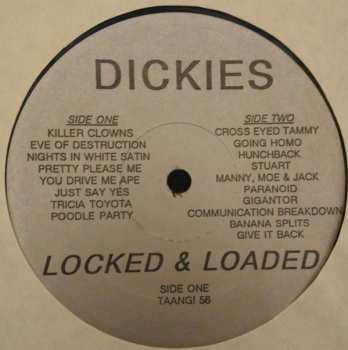 LP The Dickies: Locked 'N' Loaded 1990 546094