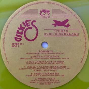 LP The Dickies: Stukas Over Disneyland LTD | CLR 547568