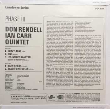 LP The Don Rendell / Ian Carr Quintet: Phase III 233253