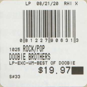 LP The Doobie Brothers: Best Of The Doobies CLR | LTD 644553